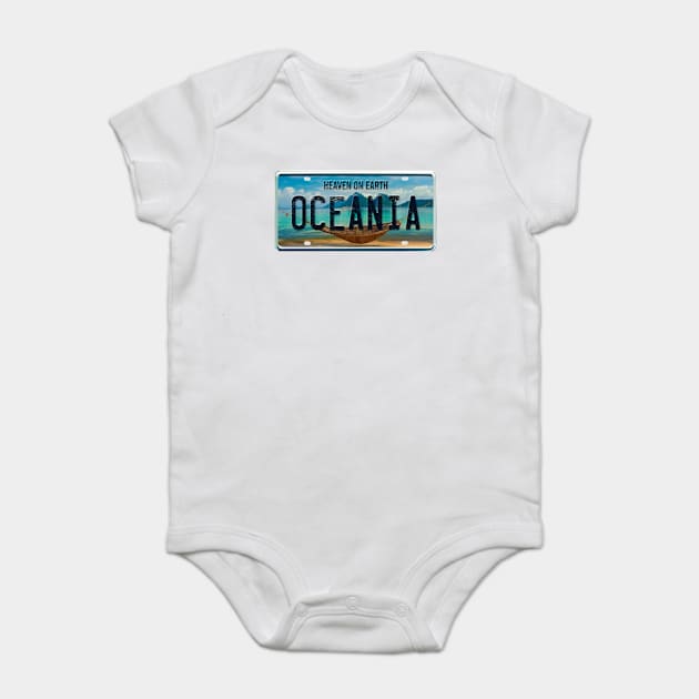 Oceania summer vacation Baby Bodysuit by SerenityByAlex